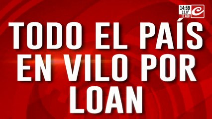 Todo el país en vilo por Loan: habla la abuela Catalina y ex compañero de Caillava