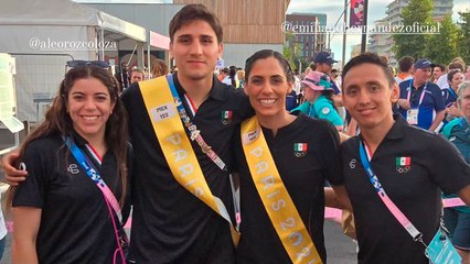 Télécharger la video: Nuria Diosdado y Marco Verde, los abanderados de México en la clausura de los Juegos de París