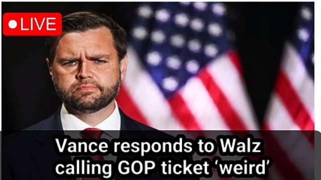 Vance responds to Walz calling GOP ticket ‘weird’ |cnn news