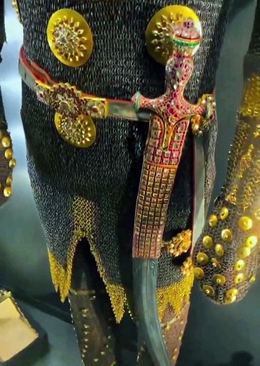 The imperial Armor of Sultan Mustafa lll of the Great Ottoman Empire