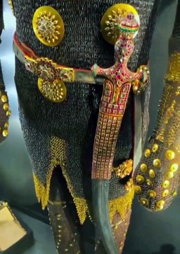 The imperial Armor of Sultan Mustafa lll of the Great Ottoman Empire