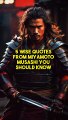 5 Wise Miyamoto Musashi's Quotes #stoic #dailystoic