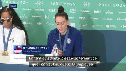 Paris 2024 - Atmosphère “incroyable”, victoire “moche”... Stewart raconte sa finale contre la France