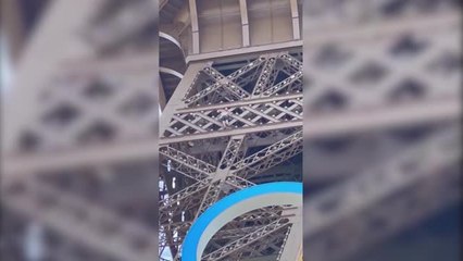 Paris 2024 - Un homme a escaladé la Tour Eiffel avant la cérémonie de clôture