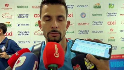 “Sentimento é de que voltamos aos trilhos”, diz Marcos Felipe após triunfo do Bahia no Ba-Vi