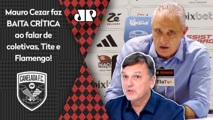 "EU NUNCA VI ISSO! Gente..." Mauro Cezar faz BAITA CRÍTICA ao FALAR de coletivas, Tite e Flamengo!