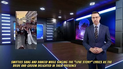 Thousands of Taylor Swift Fans Crash Couple's Wedding Photos in 'Epic' Moment in Vienna
