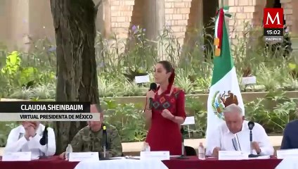 Claudia Sheinbaum elogió la gira que ha llevado a cabo junto a AMLO en su visita a Nayarit