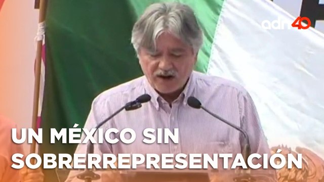 Quieren un México sin sobrerrepresentación, así la marcha de las organizaciones no gubernamentales