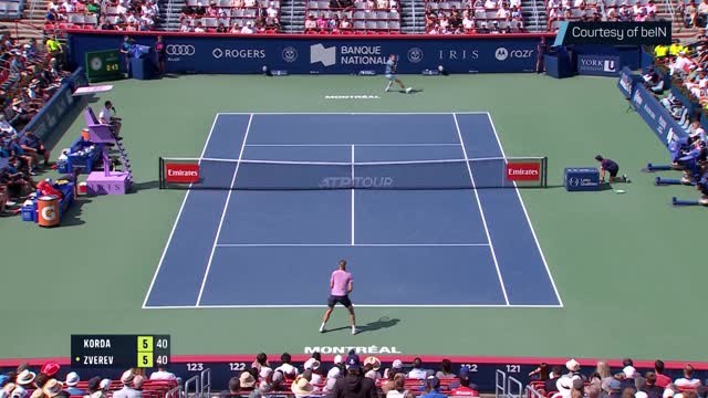 Korda reaches semi-finals after upset win over Zverev