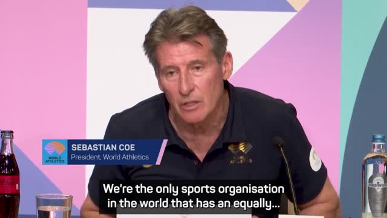 Gender equality in athletics one of Coe's 'proudest' achievements