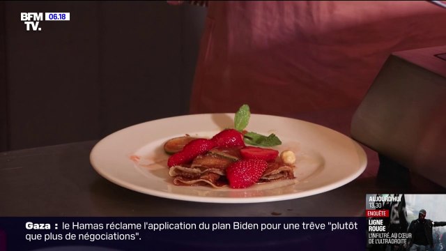 Ma recette estivale avec un chef: testez la crêpe au caramel d'agrumes et fraises