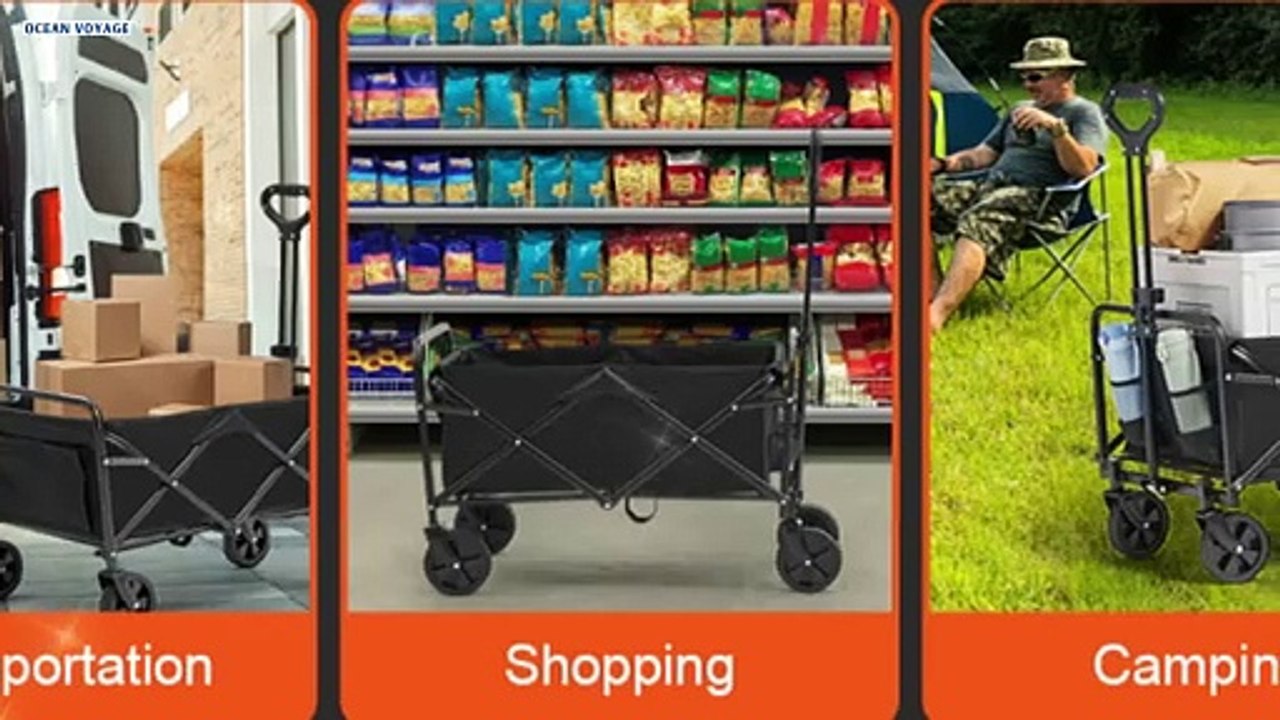Best VEVOR Collapsible Folding Wagon Review in 2024: Top Picks for Camping, Shopping & More!