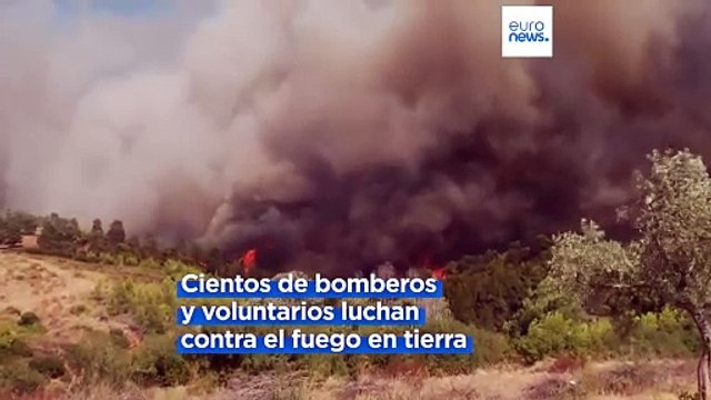 Emergencia en Atenas por cercanos incendios forestales: El Partenón, envuelto en humo