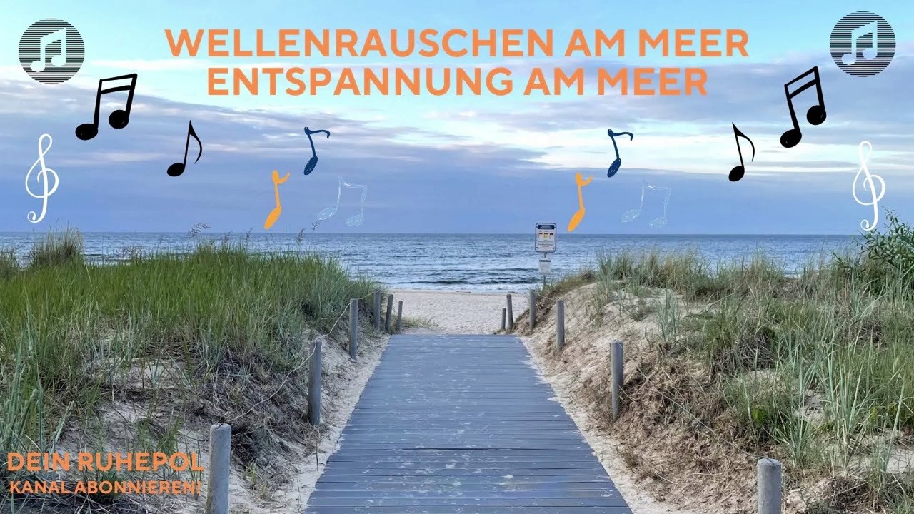 ️Wellenrauschen, Entspannung am Meer️