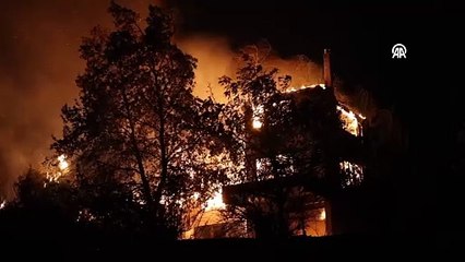 Yunanistan’da orman yangını: 9 köy tahliye edildi, alevler yer yer 25 metreyi buluyor