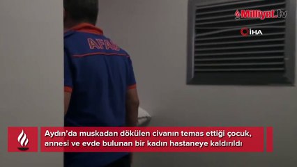14 yaşındaki çocuk boynundaki muskayı merak edip açtı! 3 kişi hastanelik odu