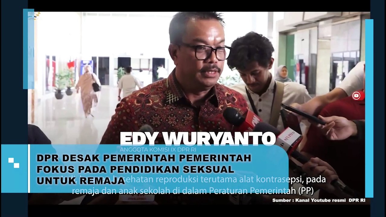 DPR Desak Pemerintah Untuk Fokus Pada Pendidikan Seksual Untuk Remaja
