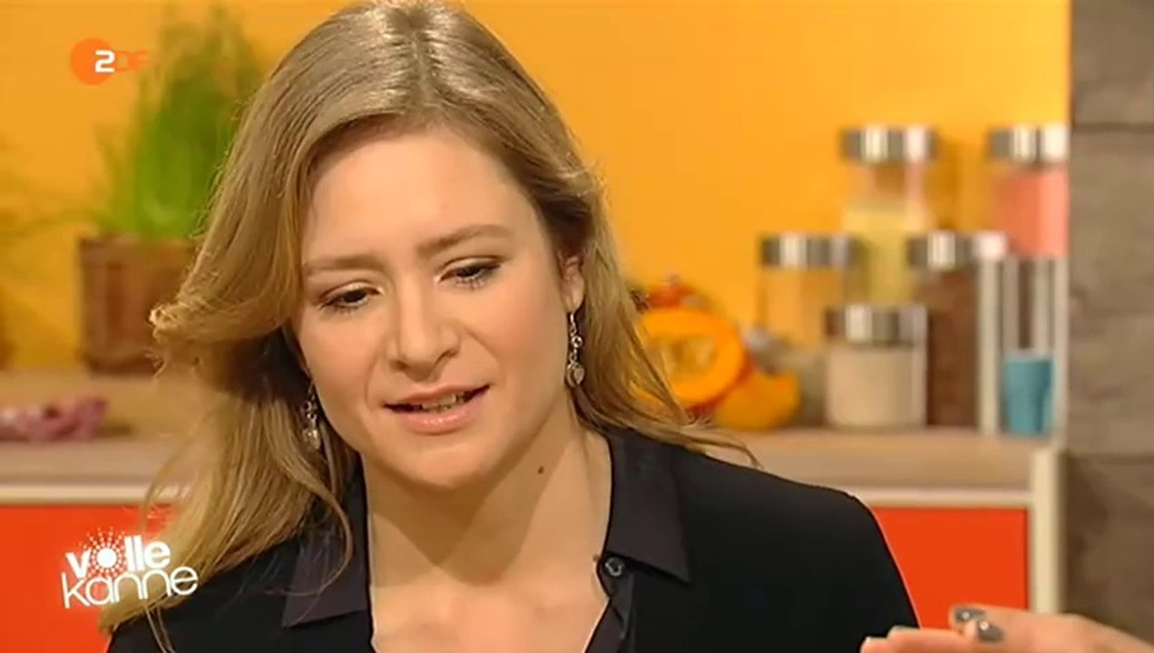 Julia Jentsch - ZDF Volle Kanne (2015)
