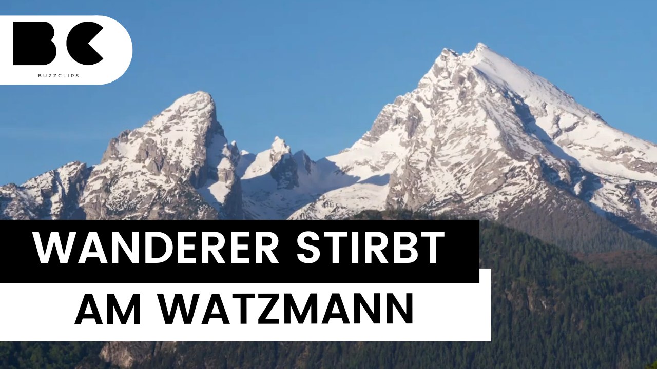 Unglück am Watzmann: 23-Jähriger stürzt ab und stirbt