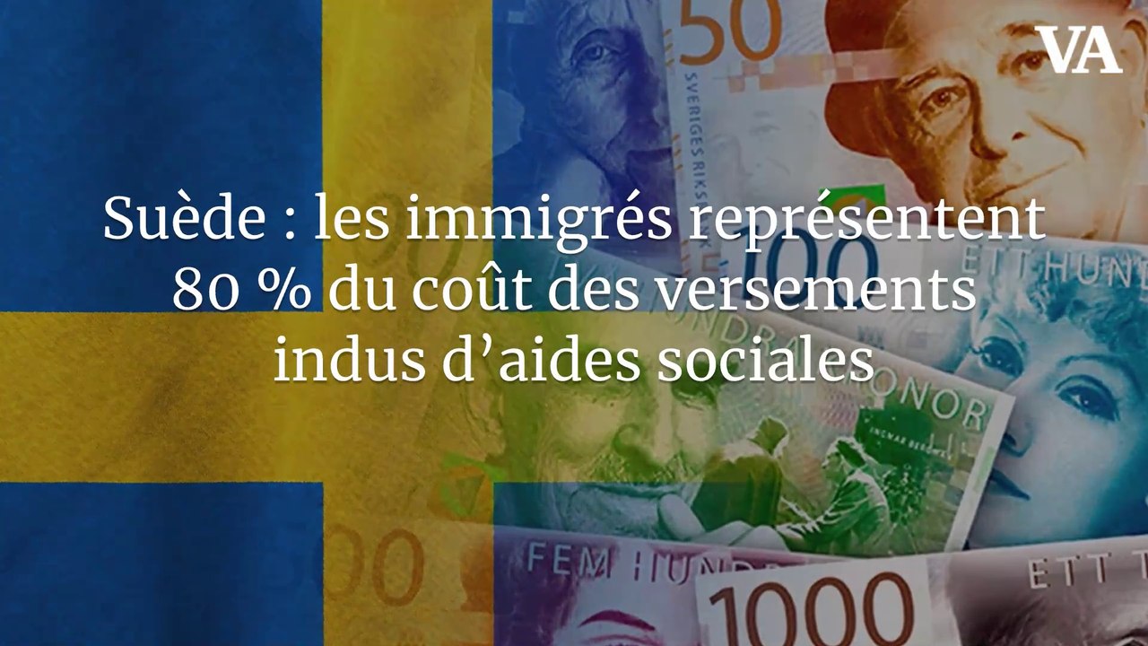 Suède : les immigrés représentent 80 % du coût des versements indus d’aides sociales