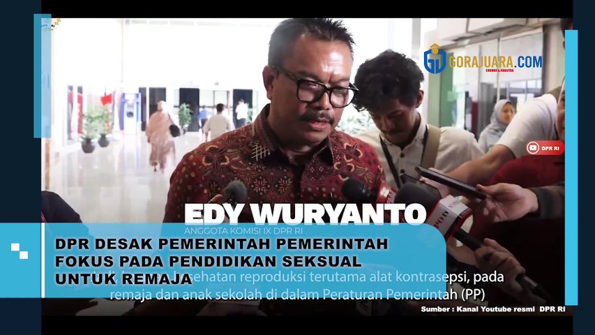 DPR DESAK PEMERINTAH PEMERINTAH FOKUS PADA PENDIDIKAN SEKSUAL UNTUK REMAJA