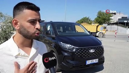 Bayiden aldığı sıfır araç hasarlı çıktı!