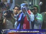 Cierre de campaña de la Alianza Patriotica para el Cambio