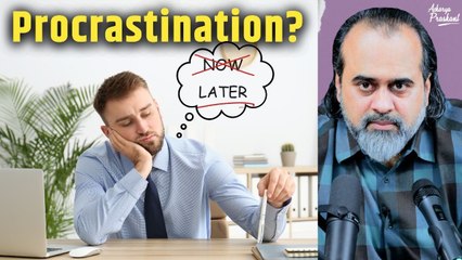 How to overcome procrastination? || Acharya Prashant, at LIT-nagpur (2022)