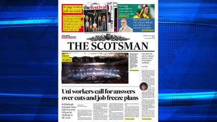 The Scotsman Bulletin Monday August 12 2024 #BinStrike