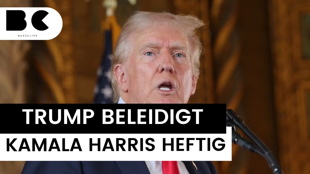 Trump soll Kamala Harris heftig beleidigt haben