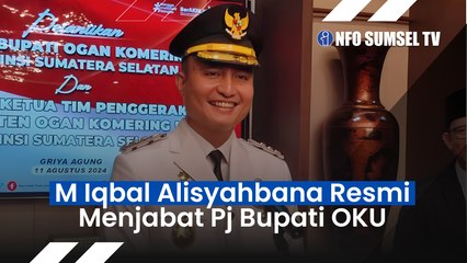 Resmi Menjabat Pj Bupati OKU, M Iqbal Alisyahbana Akan Lakukan Ini, Sesuai Pesan Pj Gubernur Sumsel