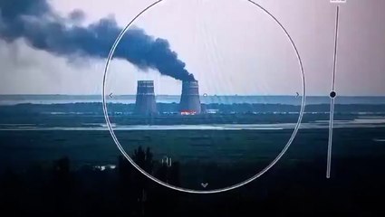 Watch: Thick dark smoke rises from Russia-occupied nuclear plant during fire