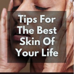 Pink Red Retro Minimalist Skincare Tips Carousel Instagram Post