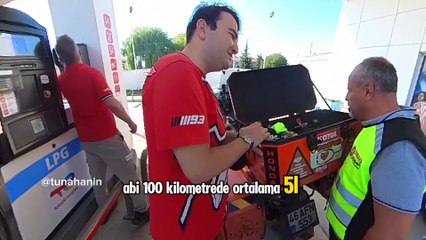 MOTORA LGP TÜP TAKTI  POMPACI ÇILDIRDI