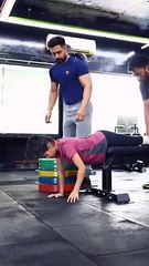 Paksitani girl talent-weight lifting-Olympic-viral-trending#uswahkhan