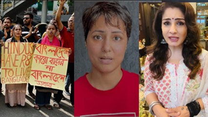 Hina Khan To Raveena Tandon and Other Celebs Reaction On Bangladesh Hindus Condition