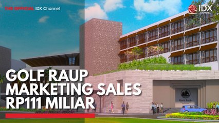 GOLF Raup Marketing Sales Rp111 Miliar