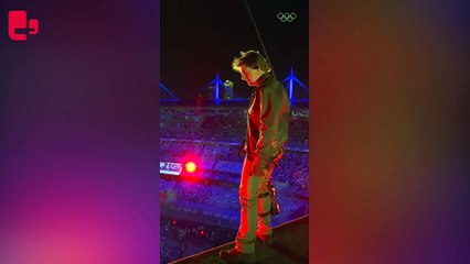 Tom Cruise'dan Paris Olimpiyatları'nda 'Görevimiz Tehlike' şovu