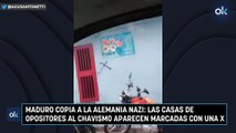Maduro copia a la Alemania nazi: las casas de opositores al chavismo aparecen marcadas con una X