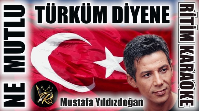 NE MUTLU TÜRKÜM DİYENE - Mustafa Yıldızdoğan ✩ Ritim Karaoke (Uşşak Minör 5/8 Mustafa Yıldızdoğan)