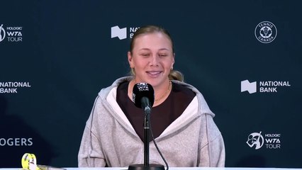 Tennis - Toronto 2024 - Amanda Anisimova : "I'm pretty surprised but I'm still hungry for more"