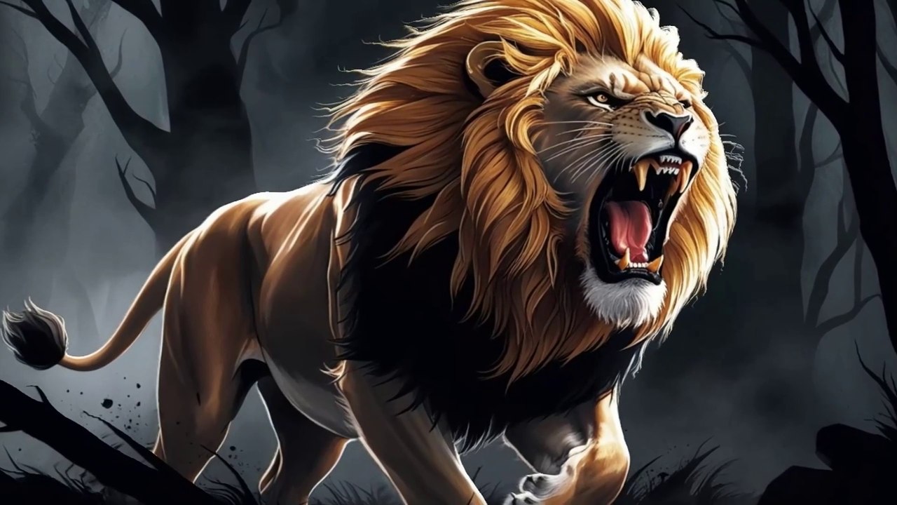 The woodcutter And The Lion