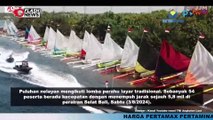 Rayakan HUT ke-53, Lanal Banyuwangi Gelar Lomba Perahu Layar Tradisional Lestarikan Budaya Pesisir