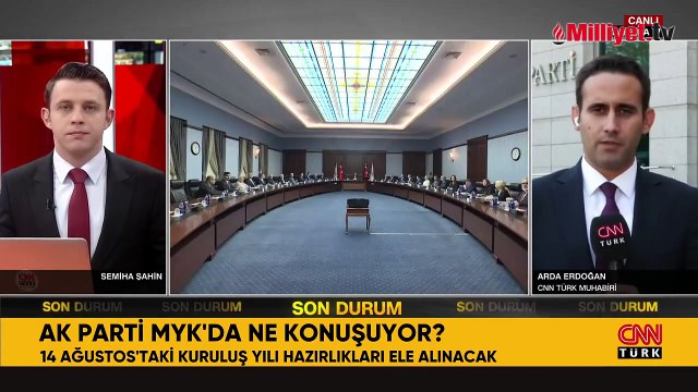 AK Parti MYK, Erdoğan başkanlığında toplandı