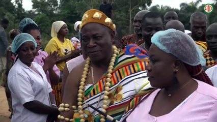 Région-Aboisso / Le roi du Sohié fait don d’un groupe électrogène au centre de santé de Noé