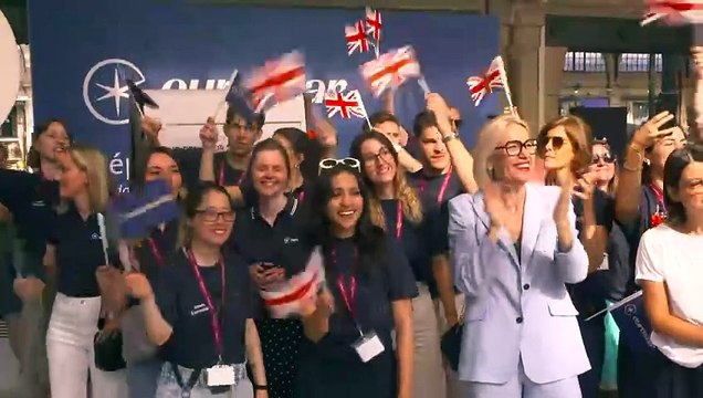 Team GB athletes leave Paris after Olympics