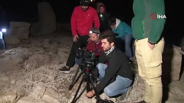 Nemrut'ta 'Perseid meteor yağmuru' büyüledi!