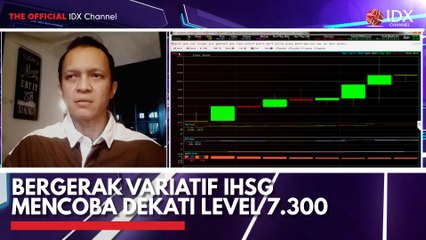 Bergerak Variatif IHSG Mencoba Dekati Level 7.300