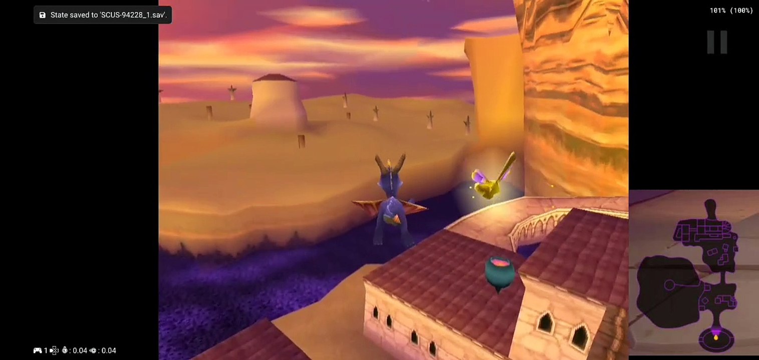Spyro the Dragon PS1 Walkthrough Part 4 100%